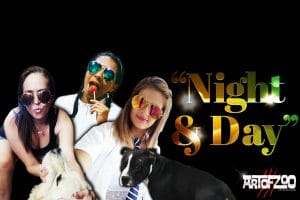 Art Of Zoo - Night and Day - Momma Mocha and Blossom - dog porn