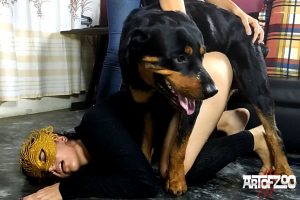The Art Of Zoo - Rottie Hottie by Truly - dog porn movie